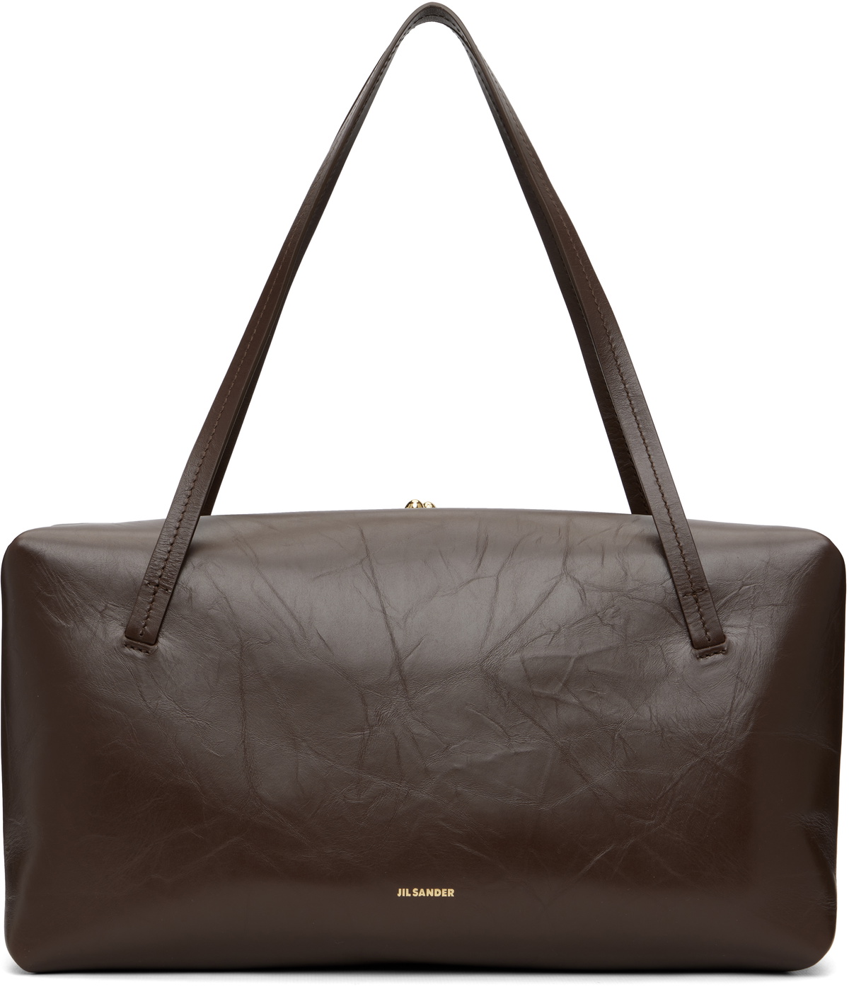 Jil Sander Burgundy Goji Pillow Medium Bag