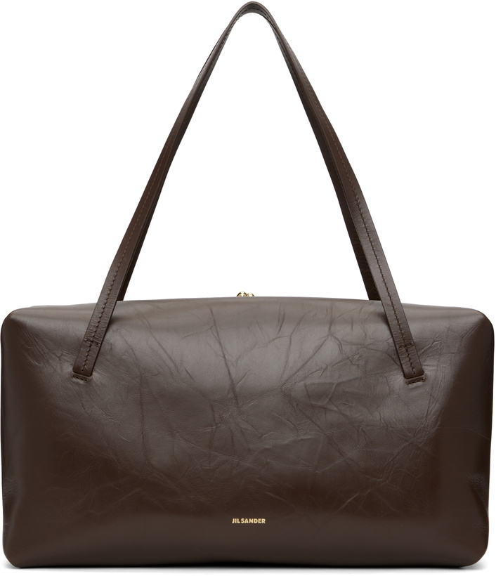 Photo: Jil Sander Burgundy Goji Pillow Medium Bag