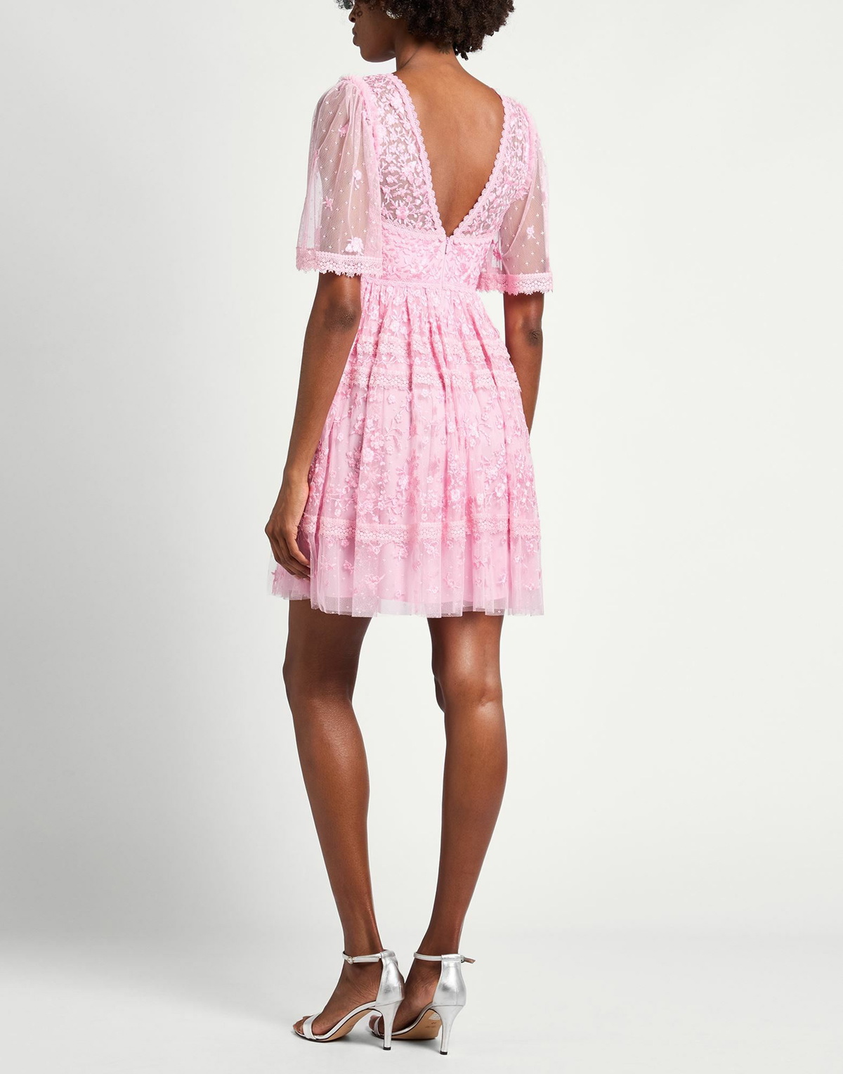 Needle & Thread Womens Mini dress in Pink