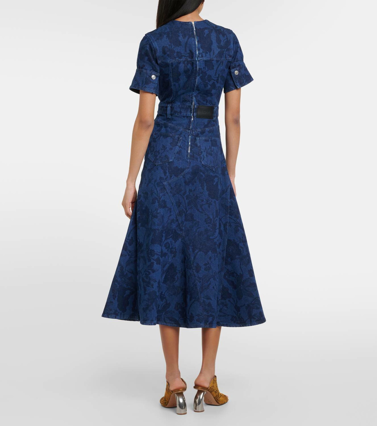 Erdem Denim midi dress Erdem