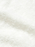Séfr - Tolomo Oversized Textured Cotton-Blend T-Shirt - White