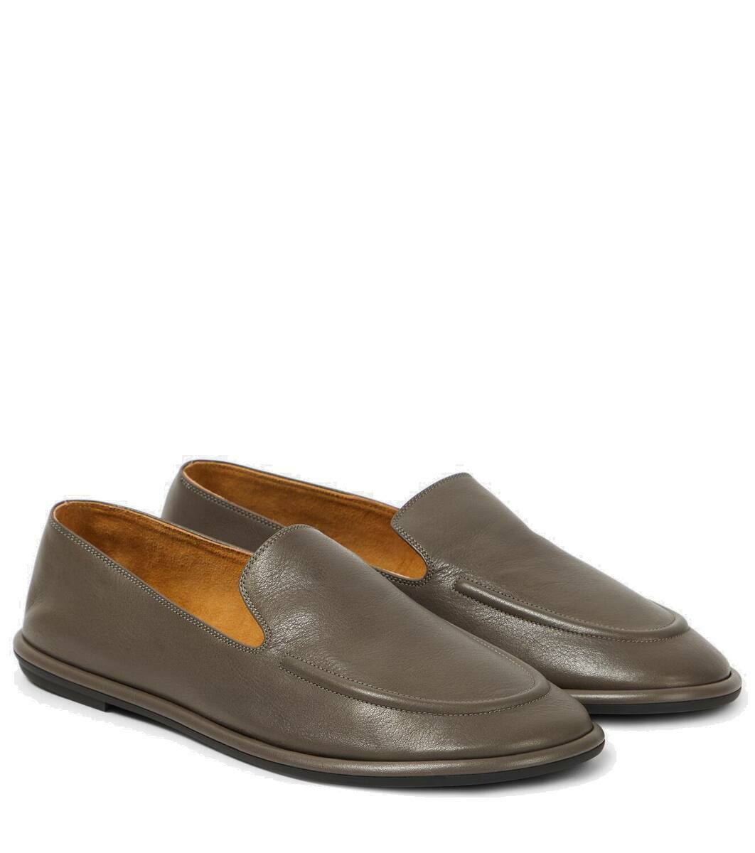 The Row Canal leather loafers The Row