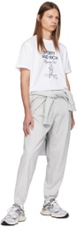 Sporty & Rich Gray French Sweatpants