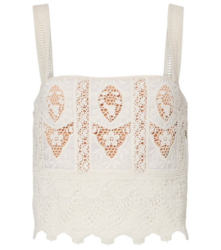 Photo: Johanna Ortiz Embroidered voile top