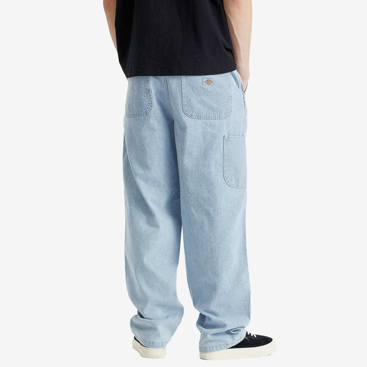 Dickies Men's Madison Baggy Fit Denim Jeans in Vintage Aged Blue
