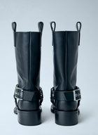 GANNI Mid Shaft Biker Boots