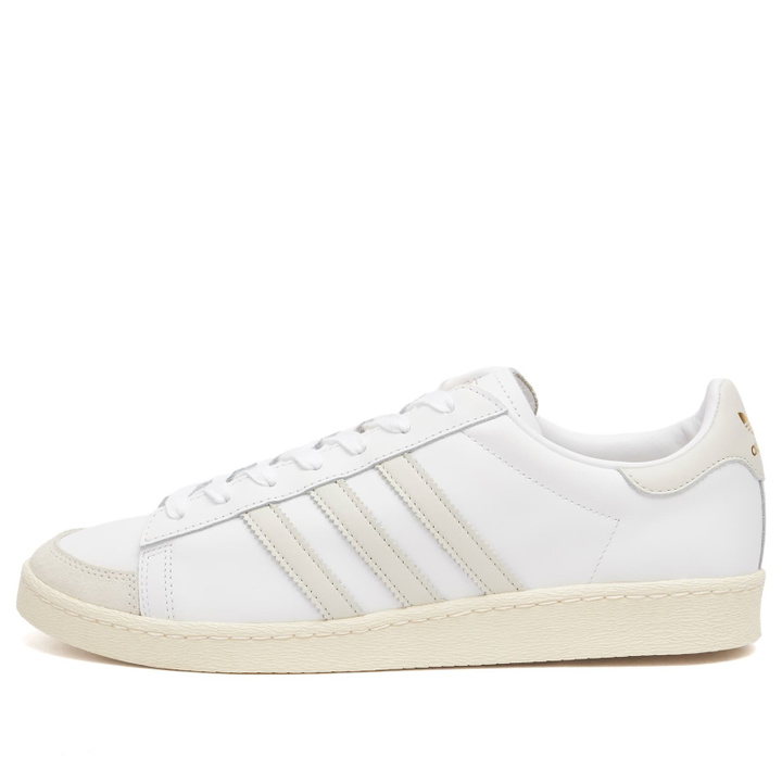 Photo: Adidas Jabbar Lo Sneaker in White/Orbit Grey