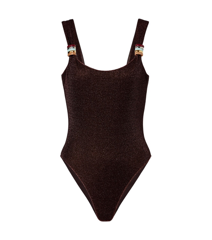 Photo: Oséree Lumière ring-detail swimsuit
