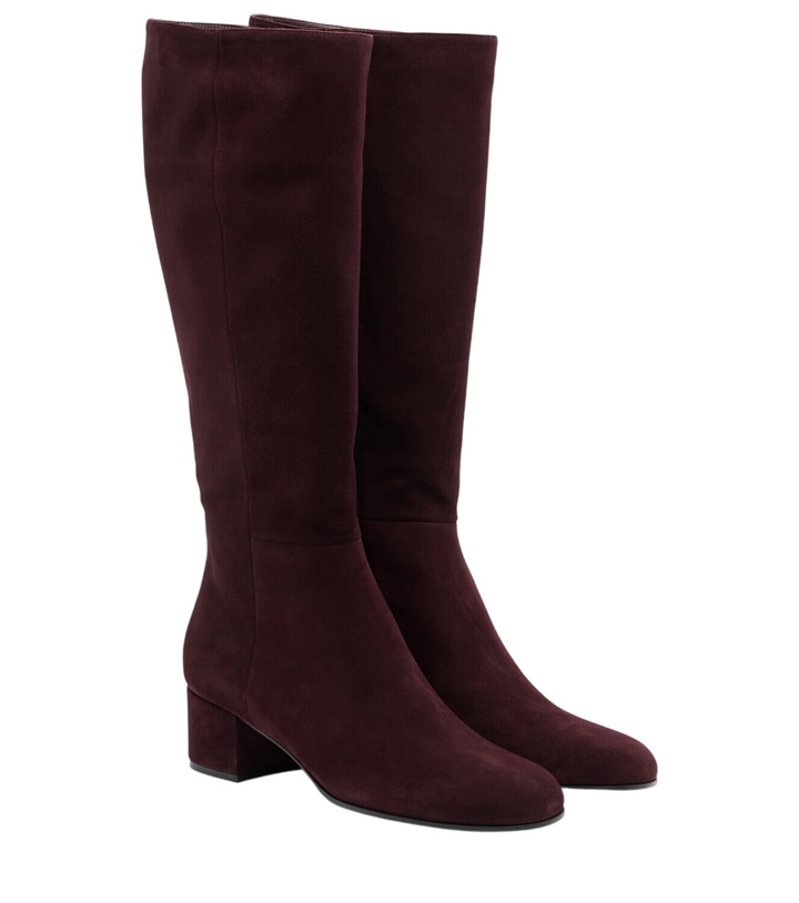 Photo: Gianvito Rossi Joelle suede knee-high boots