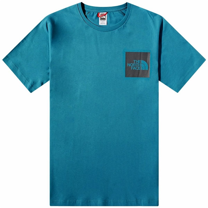 Photo: The North Face Men's Fine T-Shirt in Blue Coral