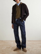 A.P.C. - Wool Polo Shirt - Green