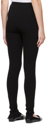 TOTEME Black Zip Leggings