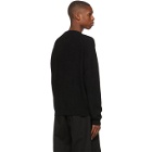 Frenckenberger Black R-Neck Sweater