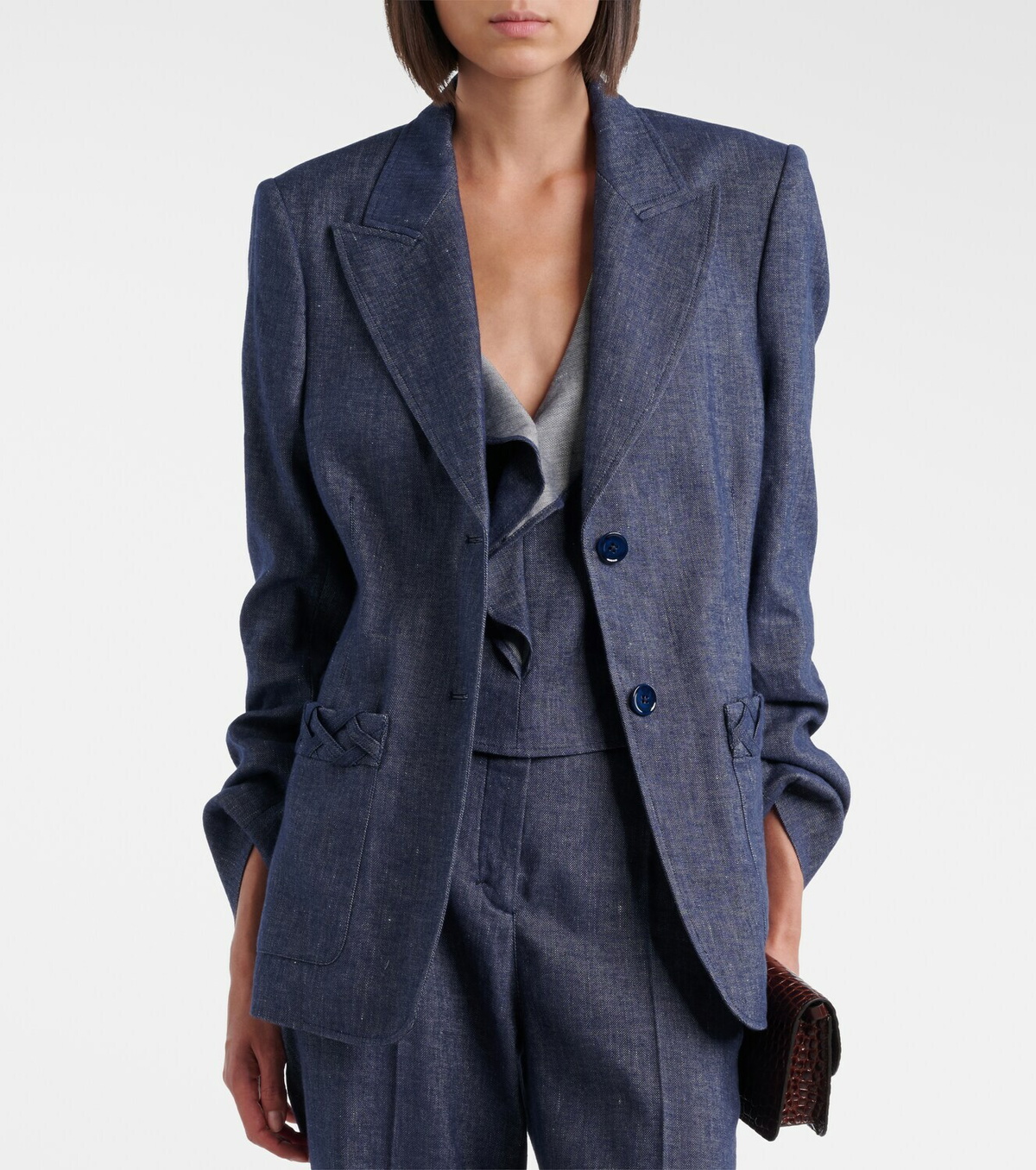 Dorothee Schumacher Fluid Denim blazer