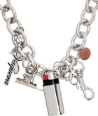 VAQUERA Silver D'heygere Edition 2.0 Charm Necklace