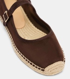 Tory Burch Suede Mary Jane espadrilles
