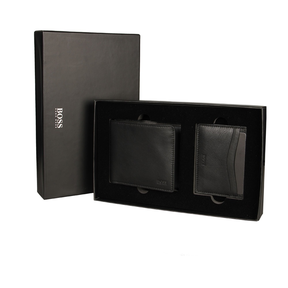 Wallet/Cardholder Gift Set - Black