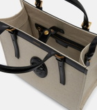 Versace Rivière Small canvas tote bag