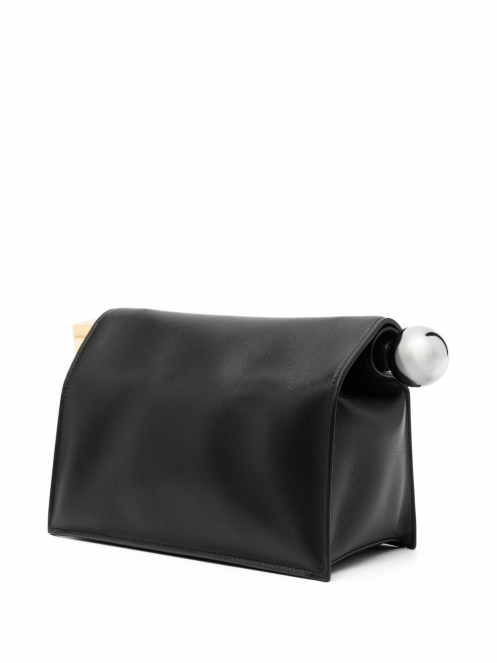 【JACQUEMUS】ラ ポシェット ロンド カレ レザー クラッチ Jacquemus La Pochette Rond Carré leather clutch Jacquemus