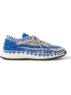 Valentino - Valentino Garavani Macramé Sneakers - Blue