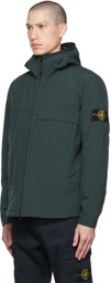 Stone Island Green Soft Shell Jacket