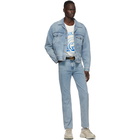 Gucci Blue Light Washed Denim Jacket