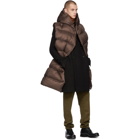 Rick Owens Black Wool JMF Peacoat