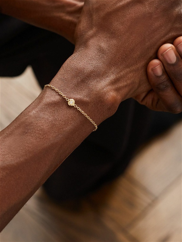 Photo: Octavia Elizabeth - Nesting Gem Gold Diamond Bracelet