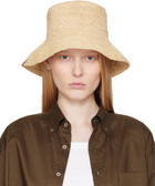 rag & bone Beige Jade Rollable Bucket Hat