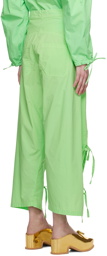 Henrik Vibskov Green Siesta Trousers