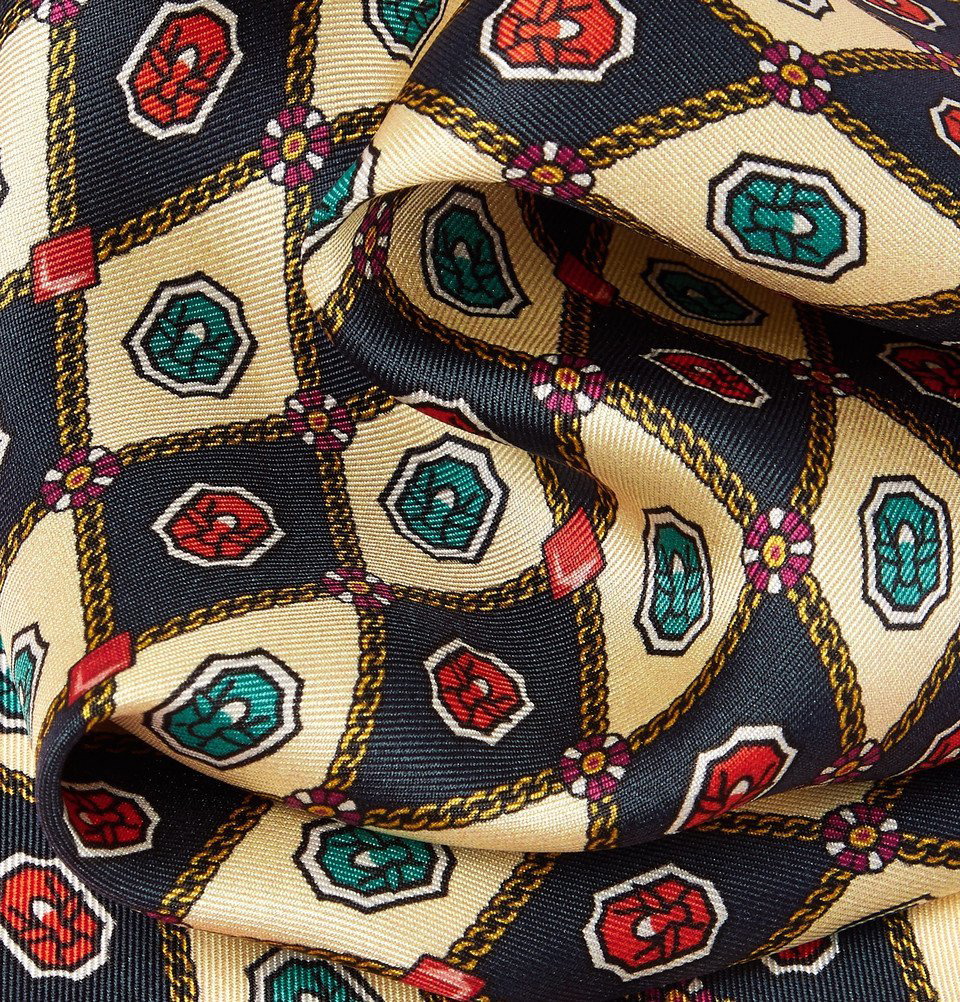 Gucci Patterned pocket square, Men's Accessories