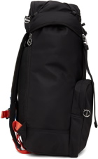 Diesel Black Satin Thai Backpack