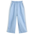 Adidas Women's Denim Wide Leg Pants in Light Denim