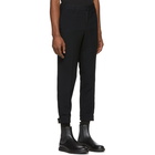 Neil Barrett Black Stretch Diagonal Trousers