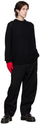 Charles Jeffrey Loverboy Black Gloves Sweater