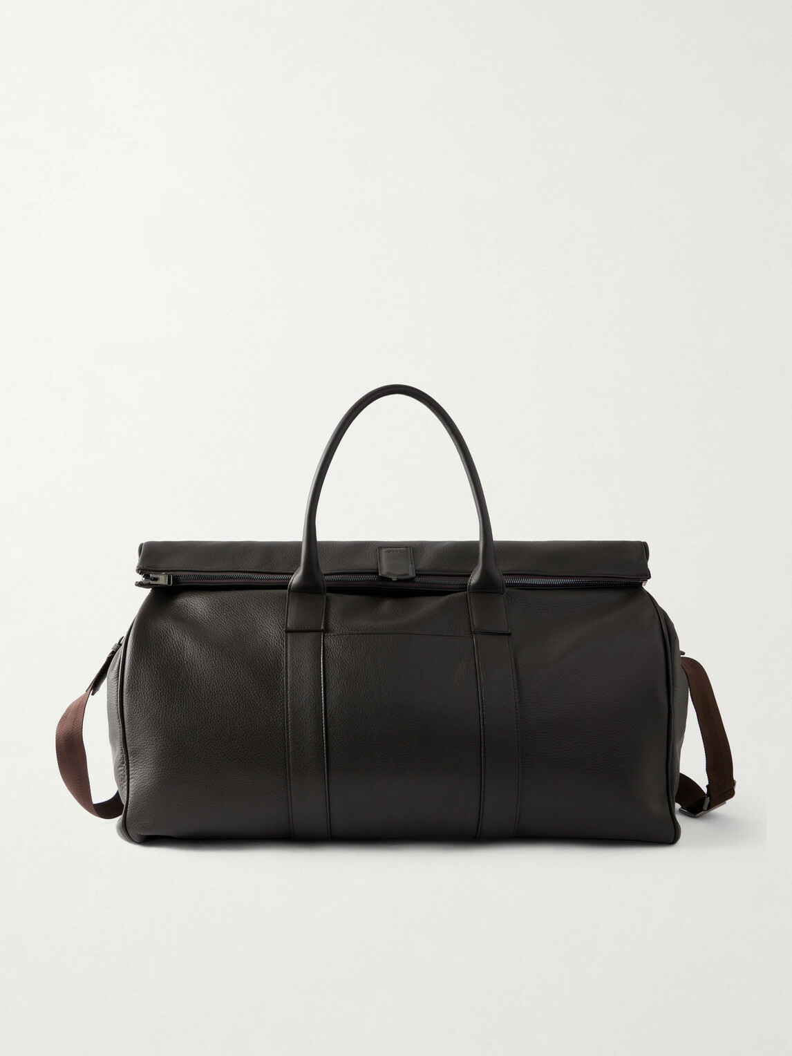 Canali - Full-Grain Leather Tote Bag