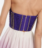 Zimmermann - Linen and silk corset top