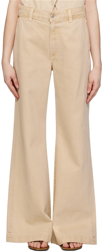 Photo: Citizens of Humanity Beige Beverly Jeans