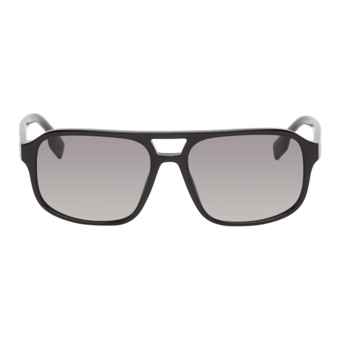 Photo: Burberry Black Acetate Frame Sunglasses