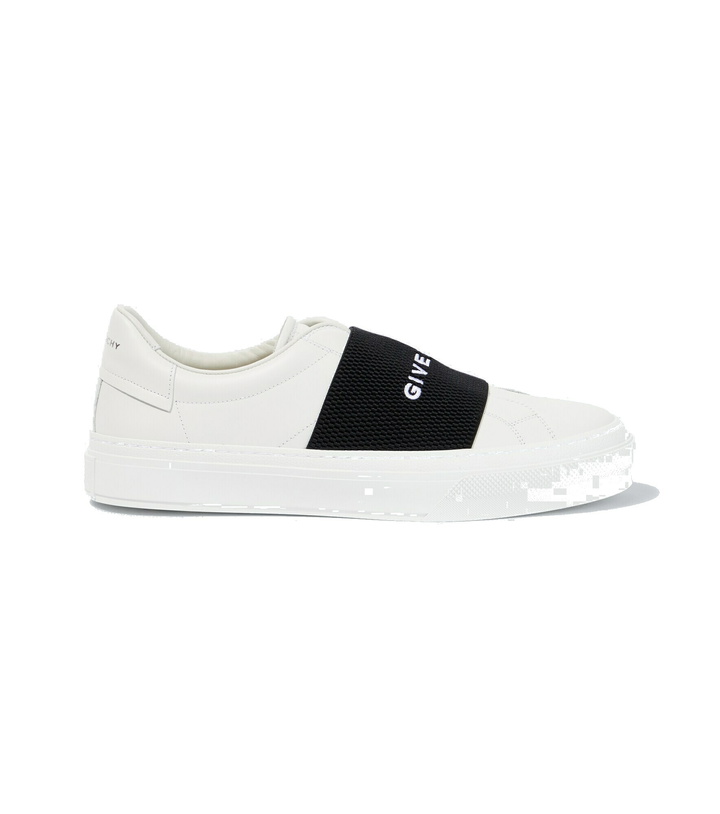 Photo: Givenchy - City Sport leather sneakers