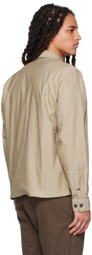 C.P. Company Beige Buttoned Shirt