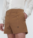 Dries Van Noten - Paolo wool-blend shorts