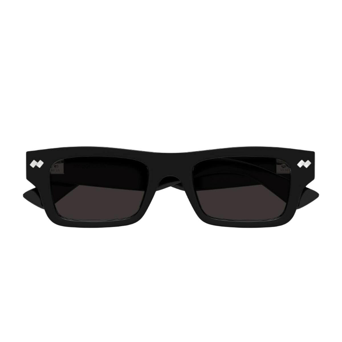 BOTTEGA VENETA レクタンクルフレムサンクラス BV1327S 004 Bottega Veneta Black BV1327S Sunglasses Bottega Veneta