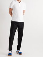 TOM FORD - Garment-Dyed Cotton-Piqué Polo Shirt - White