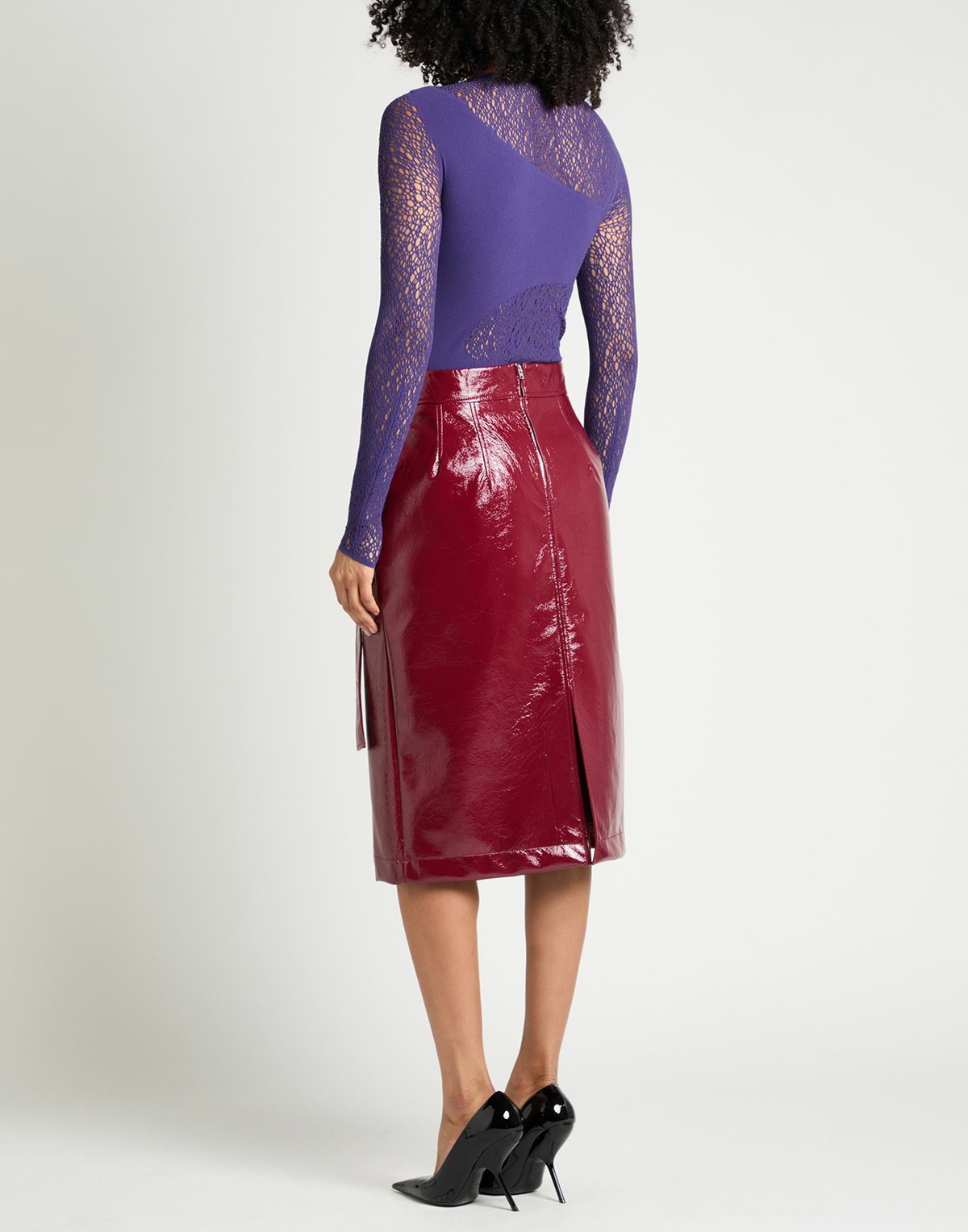 Wolford Womens Bodysuit in Purple
