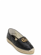 GUCCI - 20mm Quilted Leather Espadrilles