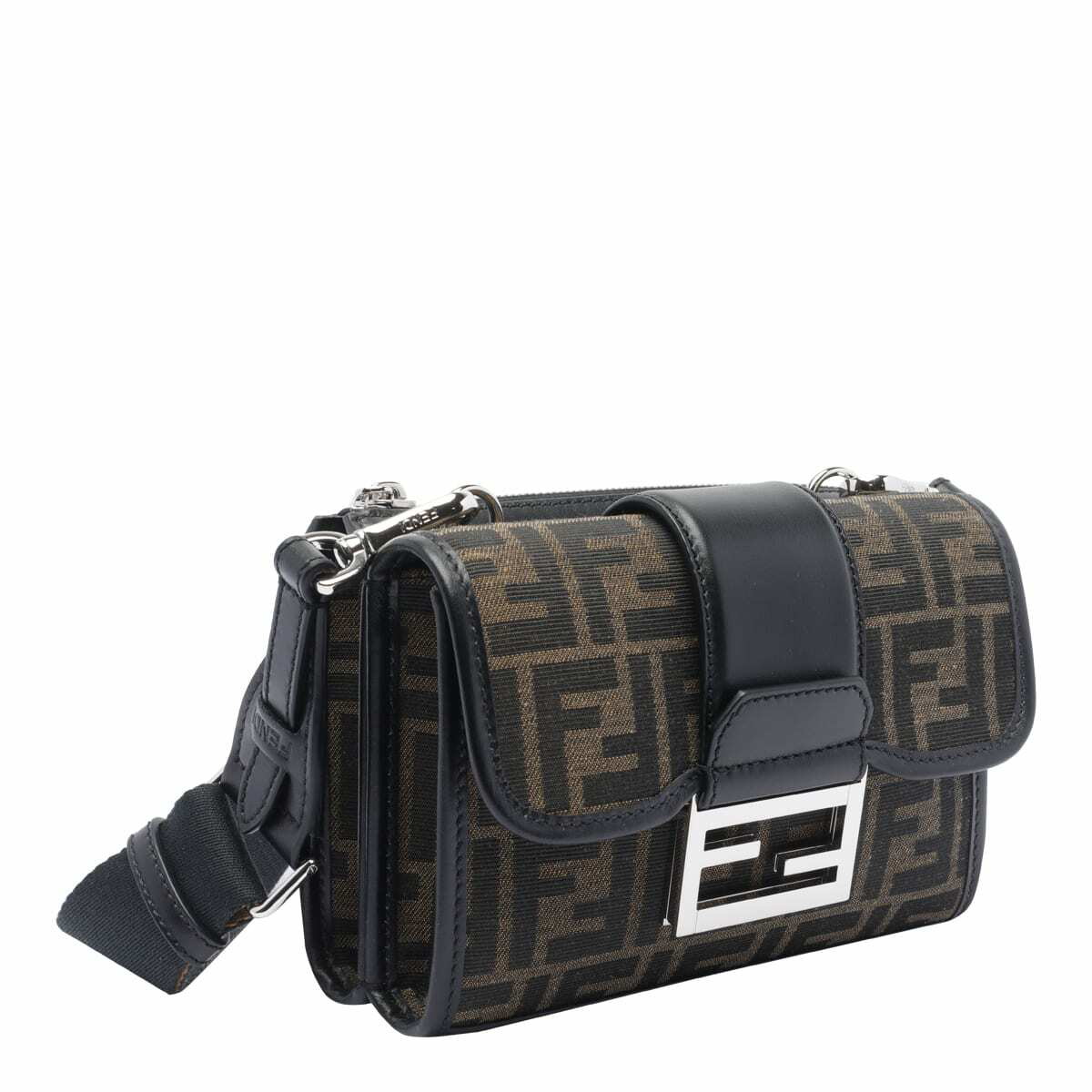 ショルダーバッグ Fendi Baguette Double Bag Fendi Double Baguette Crossbody Bag Fendi