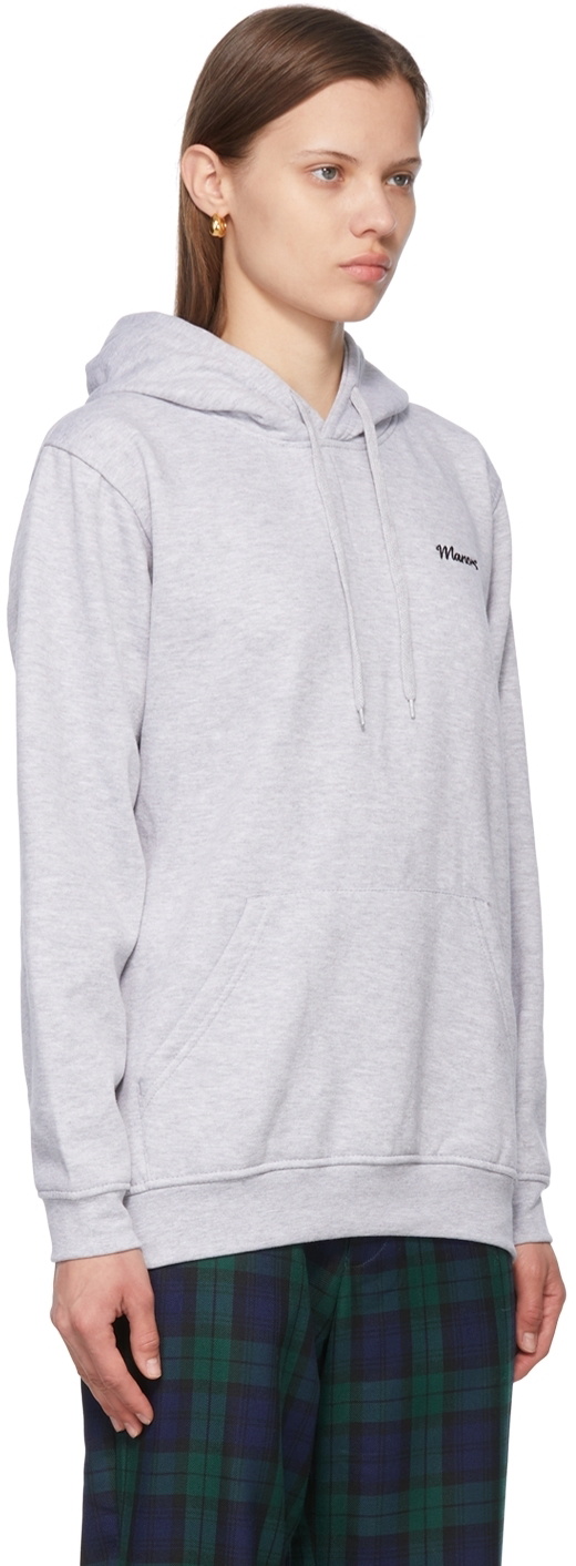 Manors Golf Gray Cotton & Polyester Hoodie