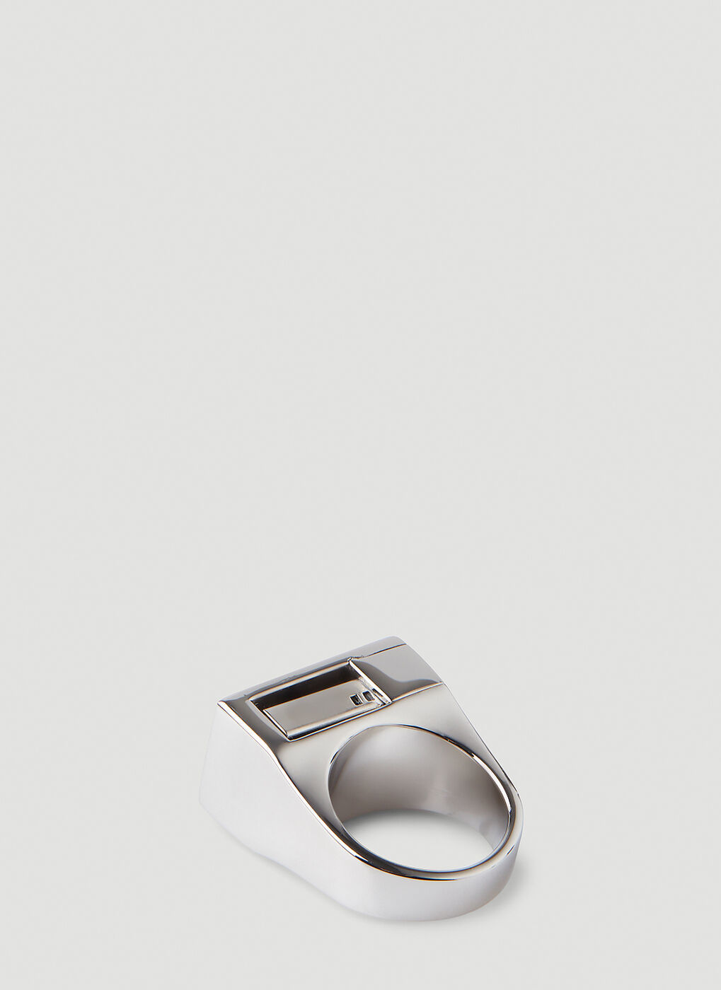 x Deewee USB Signet Ring in Silver D'heygere