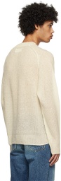 Berner Kühl Off-White Crewneck Sweater